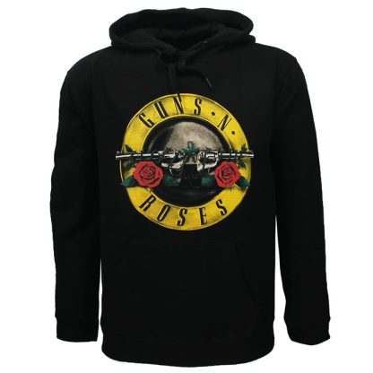 Band Merchandise Guns 'N Roses Classic Logo Band Hoodie Sweater - Image 3