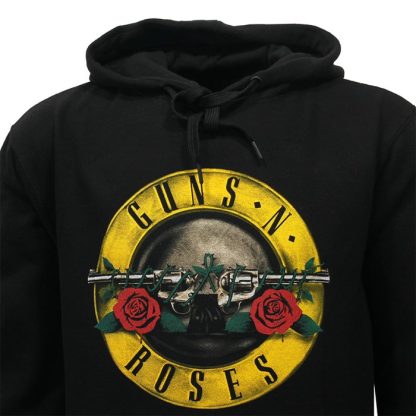 Band Merchandise Guns 'N Roses Classic Logo Band Hoodie Sweater - Image 4
