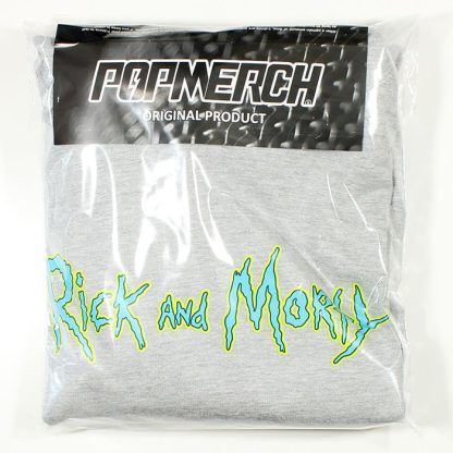 Rick and Morty Rick and Morty Sweater Spacecruiser Pullover Hoodie Gray - Image 6