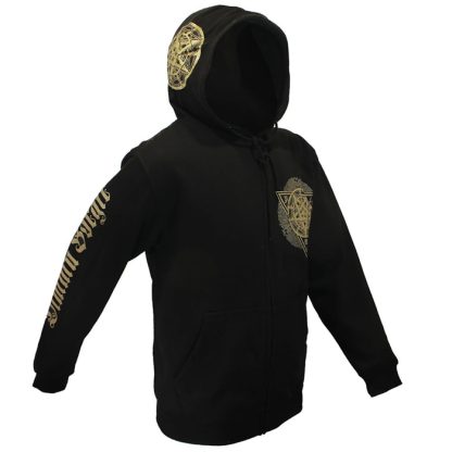 Band Merchandise Dimmu Borgir Puritanical Euphoric Misanthropia Zipper Hoodie Vest