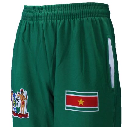 Suriname Suriname Flag Football Sports Track Suit Jacket + Trousers - Image 5