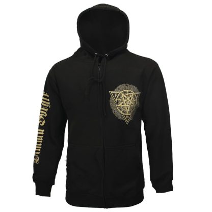 Band Merchandise Dimmu Borgir Puritanical Euphoric Misanthropia Zipper Hoodie Vest - Image 5