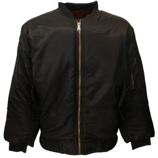 Official Gold Champoon Bomber Jacket Black