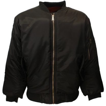 Official Gold Champoon Bomber Jacket Black