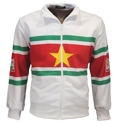 Suriname Suriname Flag Tracksuit Chill Outfit - Original Design - Image 4