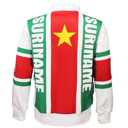 Suriname Suriname Flag Tracksuit Chill Outfit - Original Design - Image 6