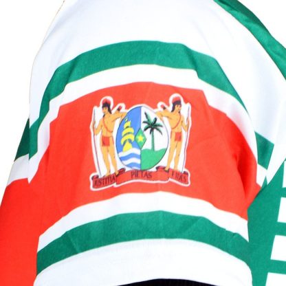 Suriname Suriname Flag Football Sports T-Shirt + Shorts Outfit Set - Image 2