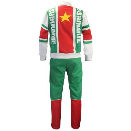 Suriname Suriname Flag Tracksuit Chill Outfit - Original Design - Image 8