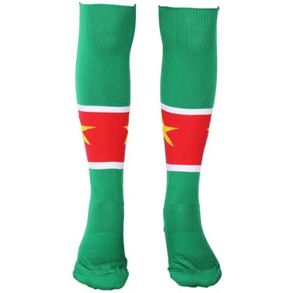 Suriname Suriname Flag Football Sports Socks - Image 2