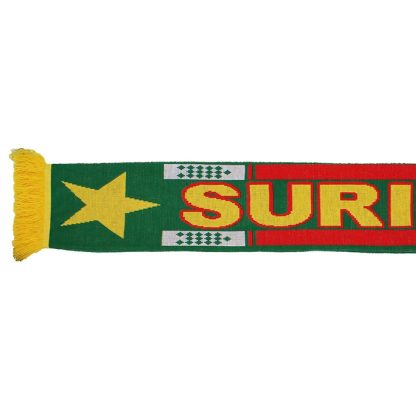 Suriname Suriname Flag Knitted Winter Scarf - Image 2