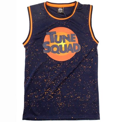 Space Jam Looney Tunes Space Jam Tune Squad Basketball Shirt Blue - Image 2