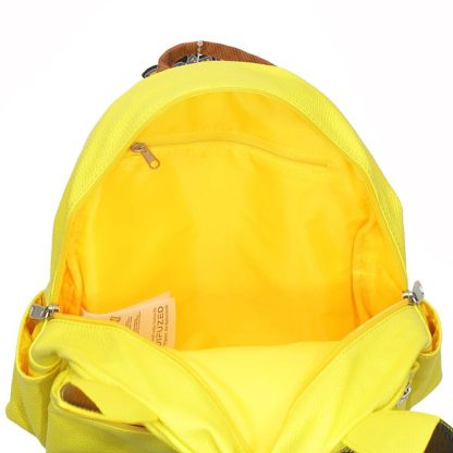 Pokémon Pokémon Pikachu PU Leather Backpack with Ears Yellow - Image 4