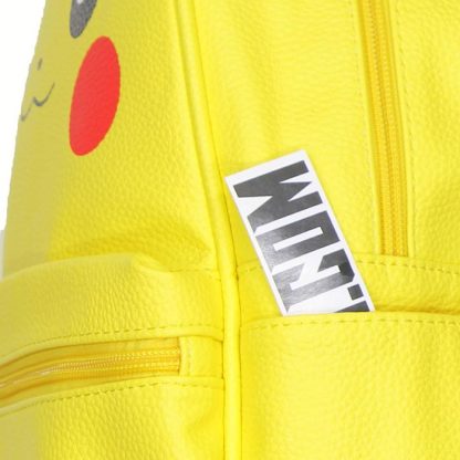 Pokémon Pokémon Pikachu PU Leather Backpack with Ears Yellow - Image 5