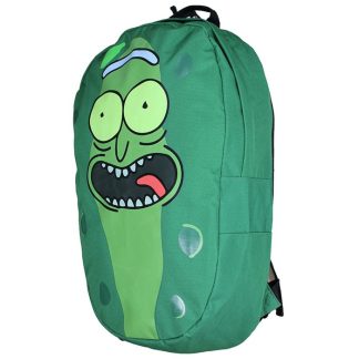 Rick and Morty Rick and Morty Pickle Rick Shaped Large Backpack