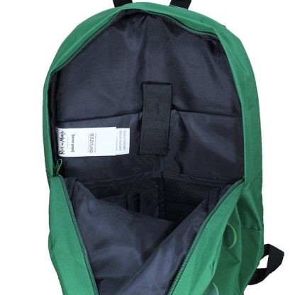 Rick and Morty Rick and Morty Pickle Rick Shaped Large Backpack - Image 3