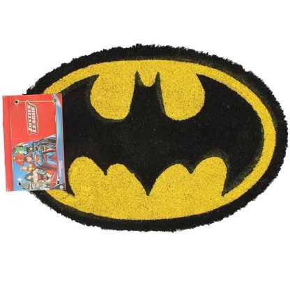 Batman Batman Classic Bat Logo Doormat Black/Yellow