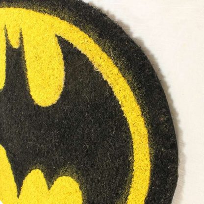 Batman Batman Classic Bat Logo Doormat Black/Yellow - Image 3