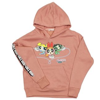 The Powerpuff Girls Powerpuff Girls Women's Hoodie Sweater Sweater Pink