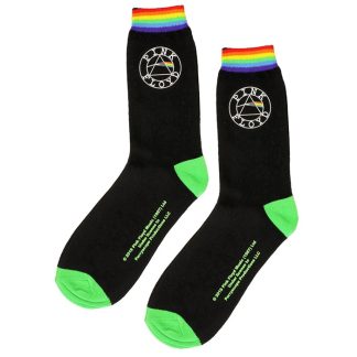 Band Merchandise Pink Floyd Dark Side Of The Moon Socks Multicolor