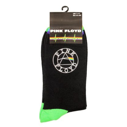 Band Merchandise Pink Floyd Dark Side Of The Moon Socks Multicolor - Image 3